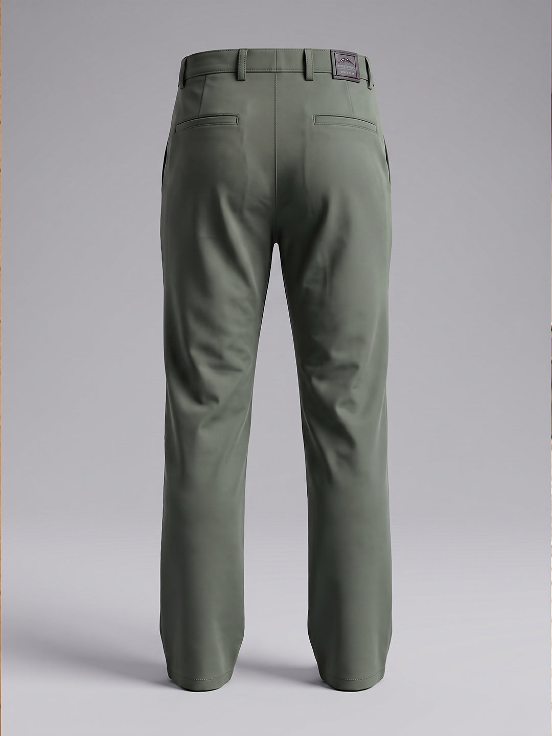 NT Comfort Fit Sage Green Mid Rise Trouser