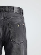 Baggy Fit Cloud Grey Mid Rise Jeans