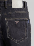 Straight Fit Cloud Grey Mid Rise Jeans