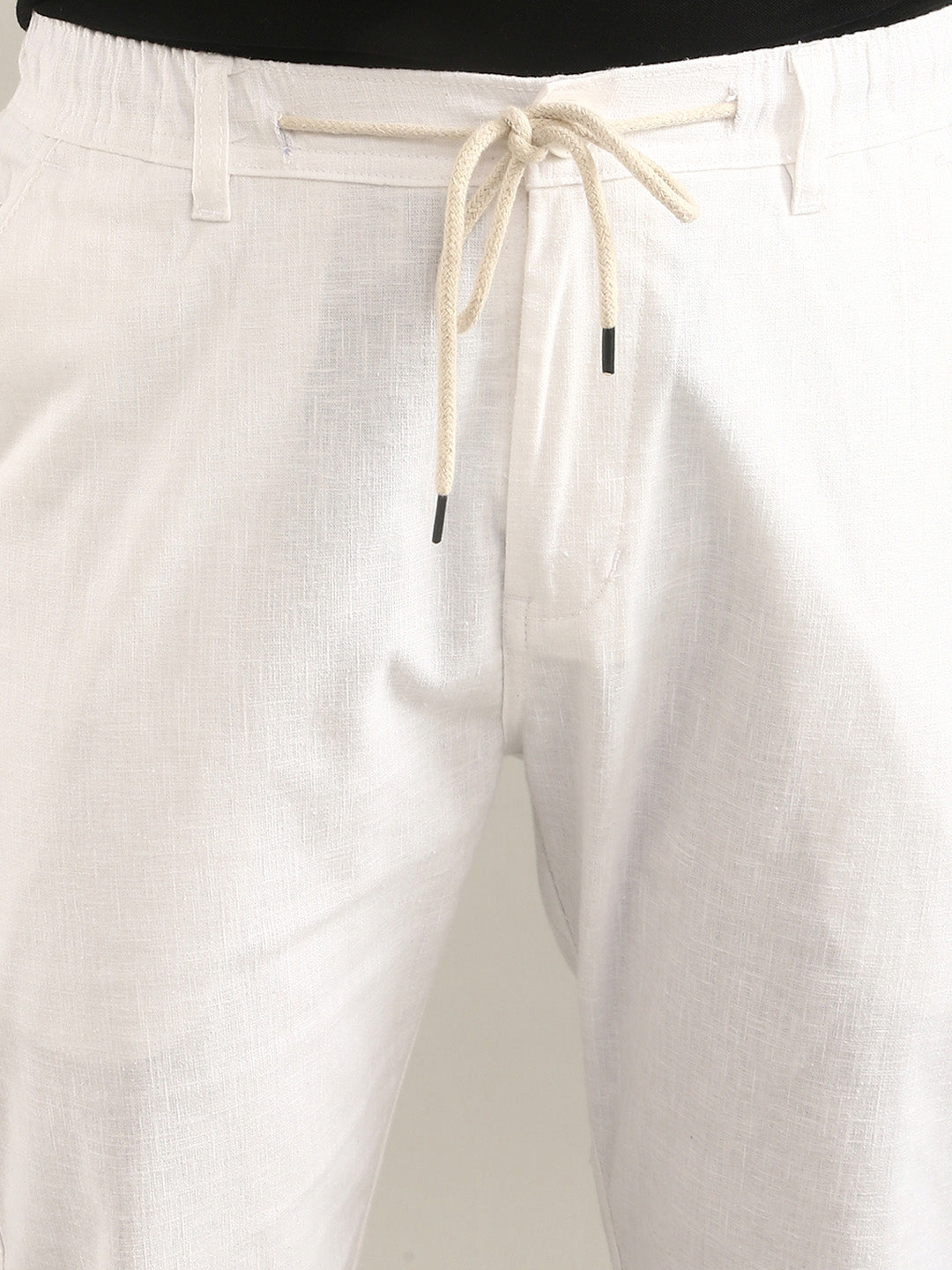 Linen Pajama - White