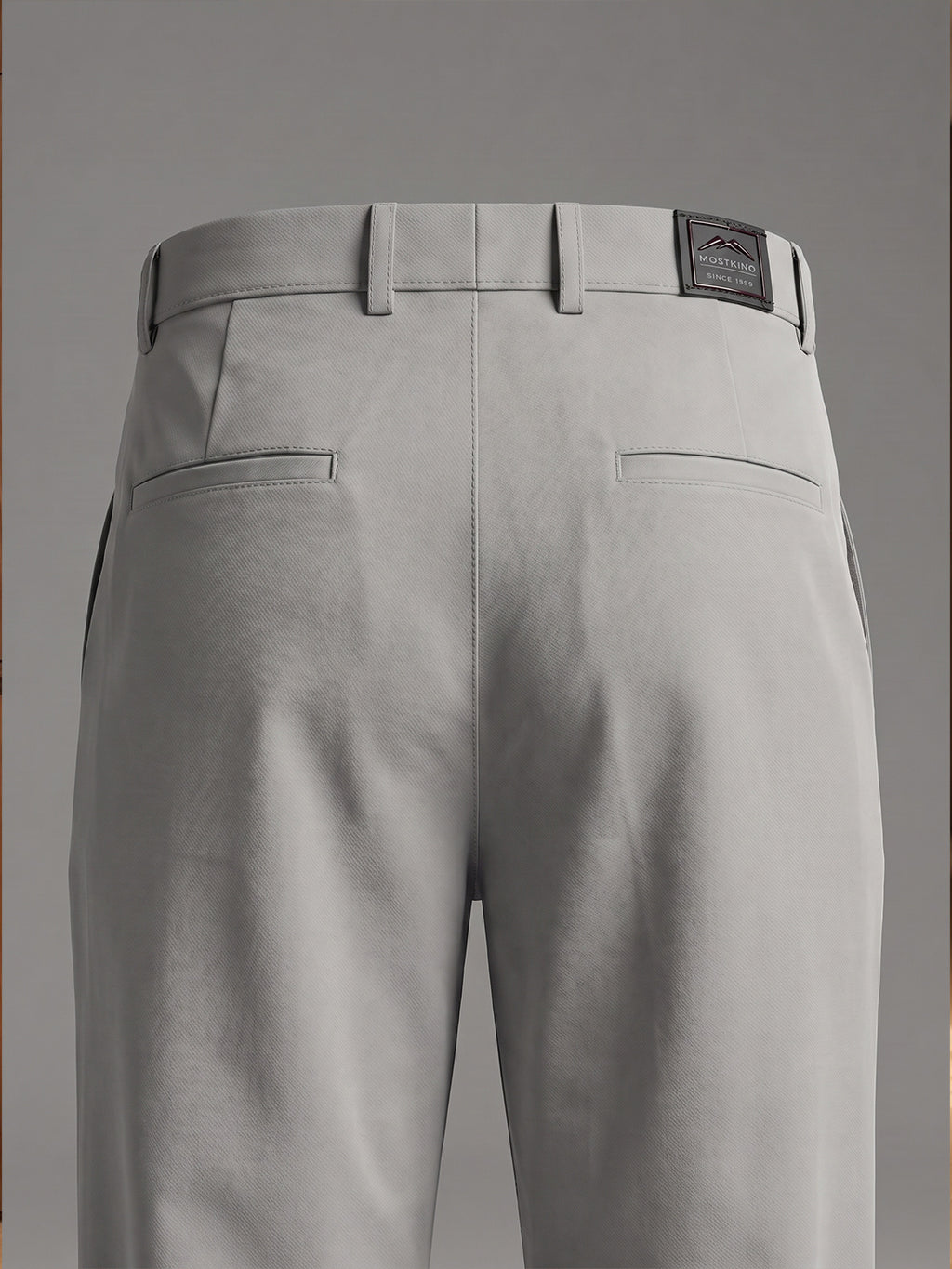 NT Comfort Fit Sand Stone Beige Mid Rise Trouser