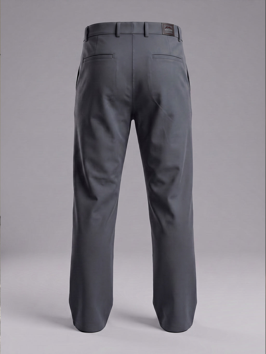 NT Comfort Fit  Ash Grey Mid Rise Trouser