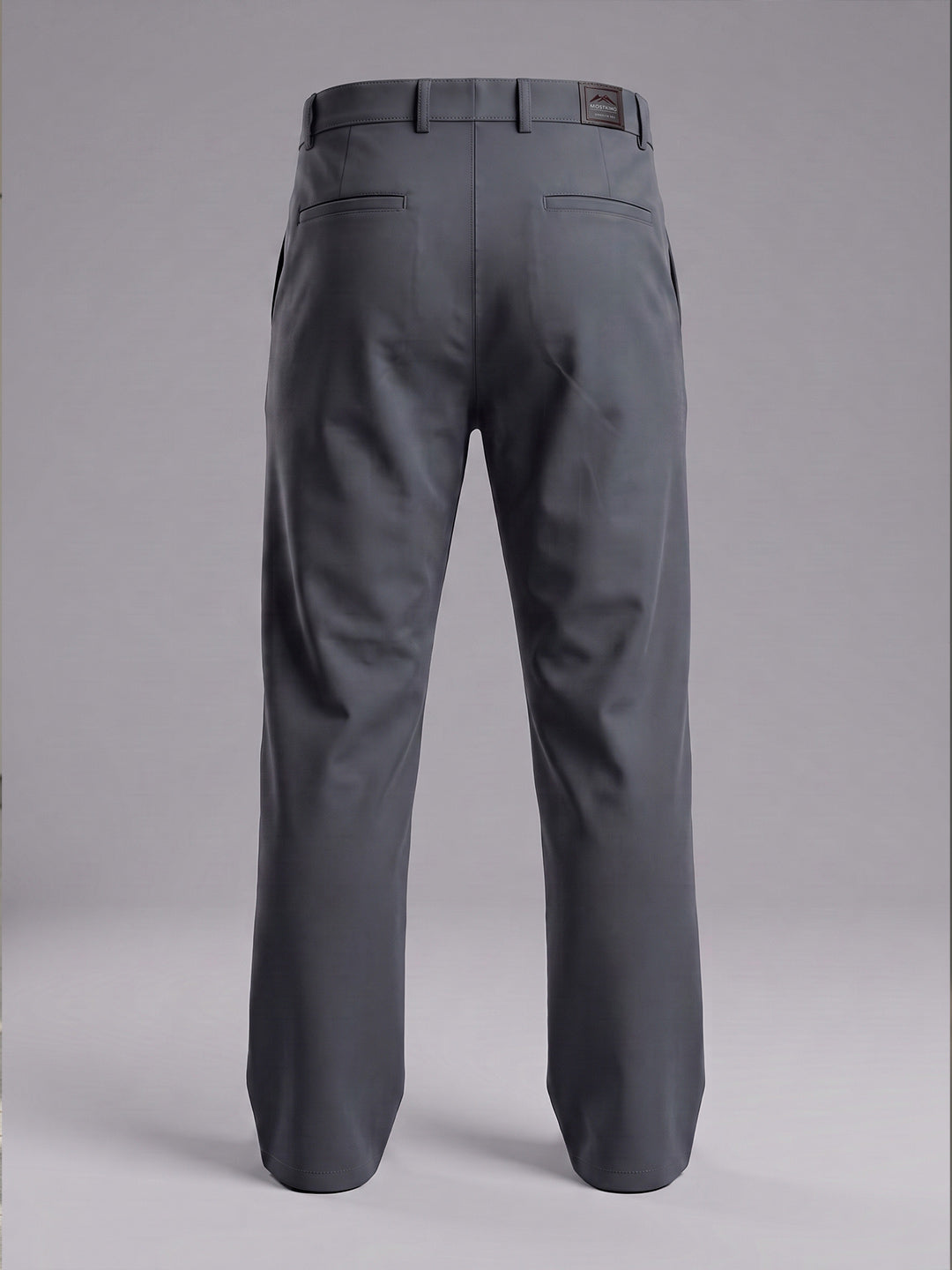 NT Comfort Fit  Ash Grey Mid Rise Trouser