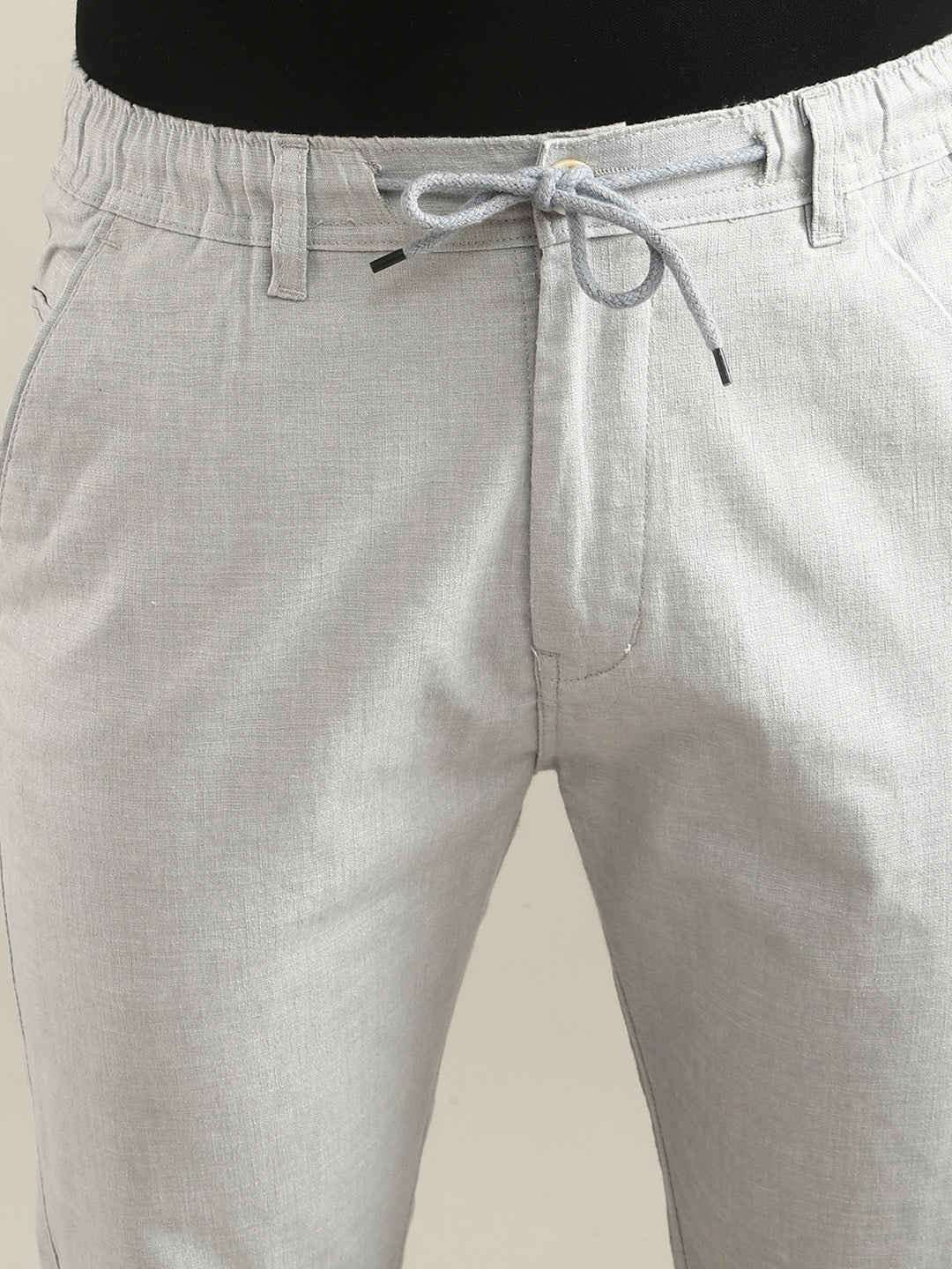 Linen Pajama - Light Grey
