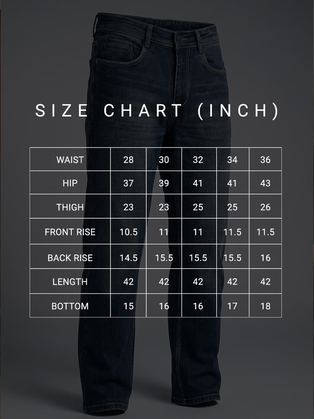 Stylin Pr Straight Fit Forest Indigo Mid Rise Faded Jeans
