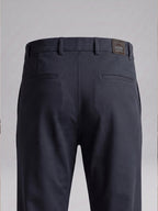 NT Comfort Fit Midnight Blue Mid Rise Trousers