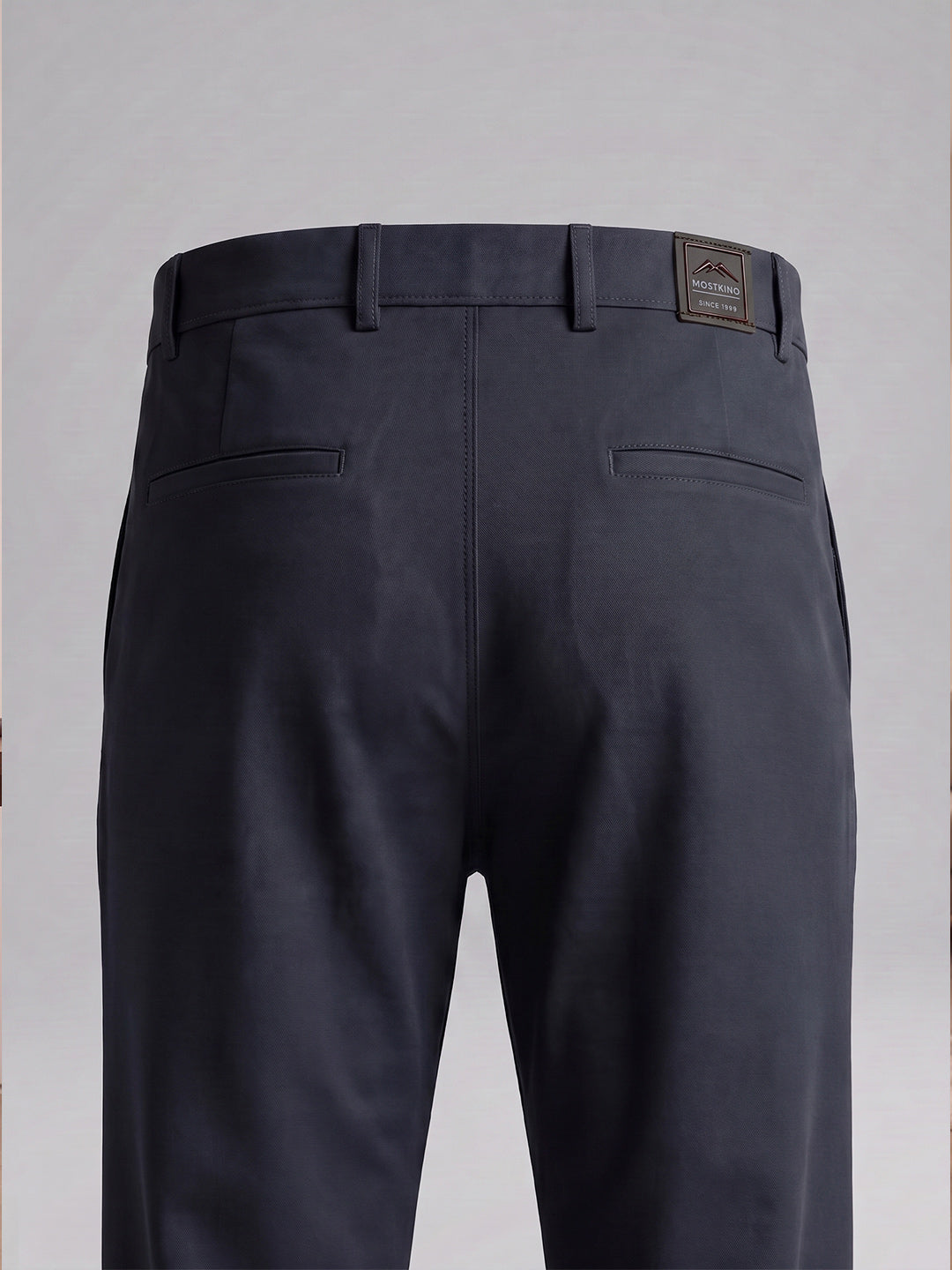 NT Comfort Fit Midnight Blue Mid Rise Trousers