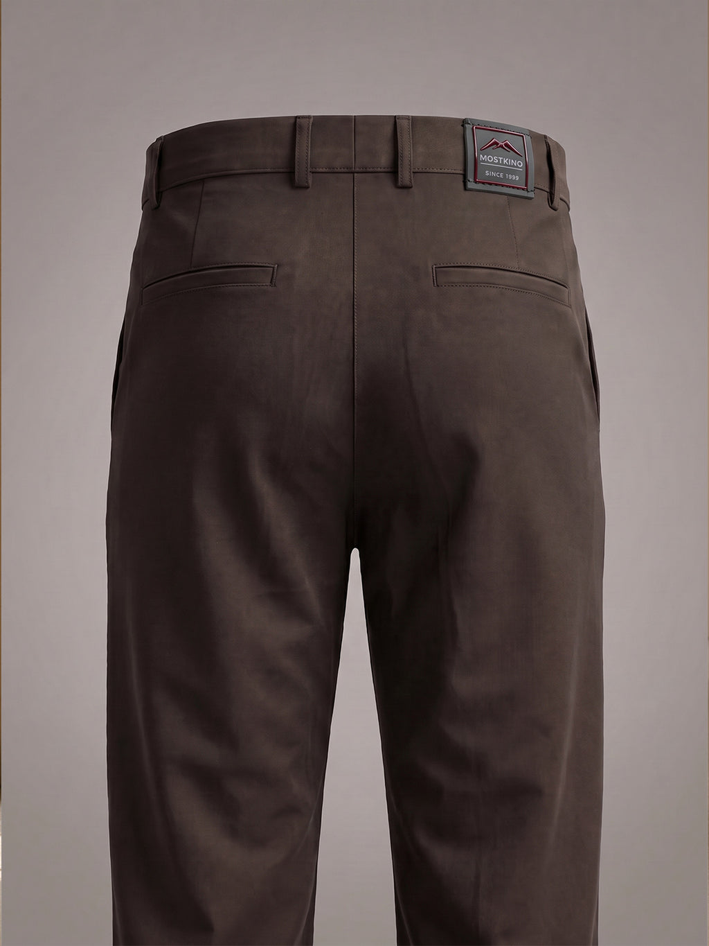 NT Comfort Fit Roasted Coffee Mid Rise Trousers