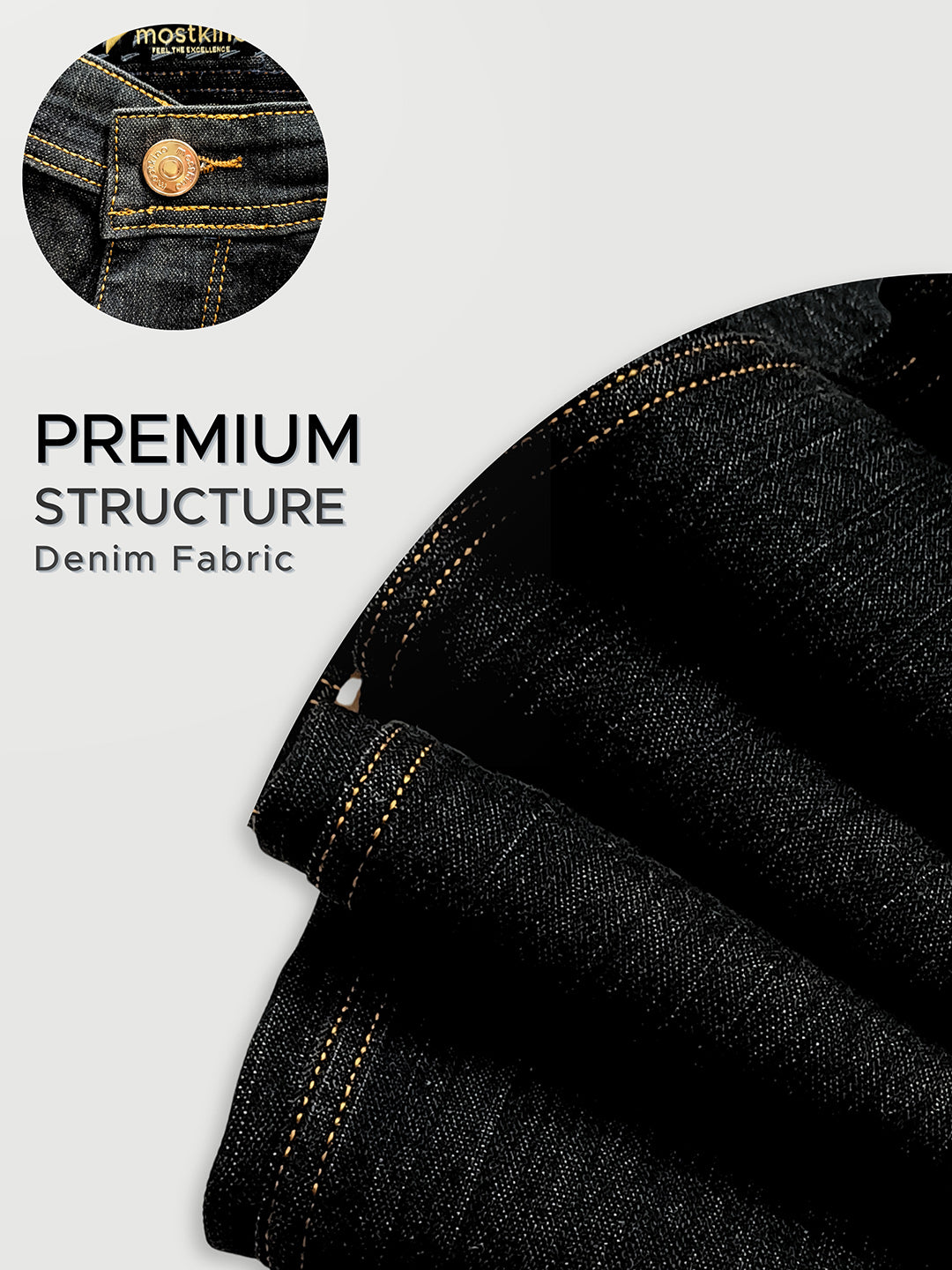 Stalin Slub Club Wear Straight Fit Black Mt Mid Rise Jeans
