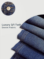 Baggy Fit Indigo High Rise Jeans