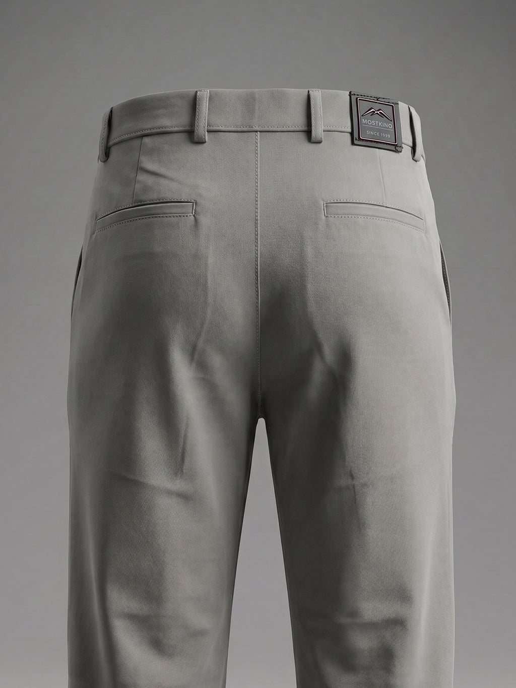 NT Comfort Fit  Steel Grey Mid Rise Trouser