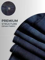 Stln Str Classic Straight Fit Royal Sapphire Mid Rise Faded Indigo Jeans