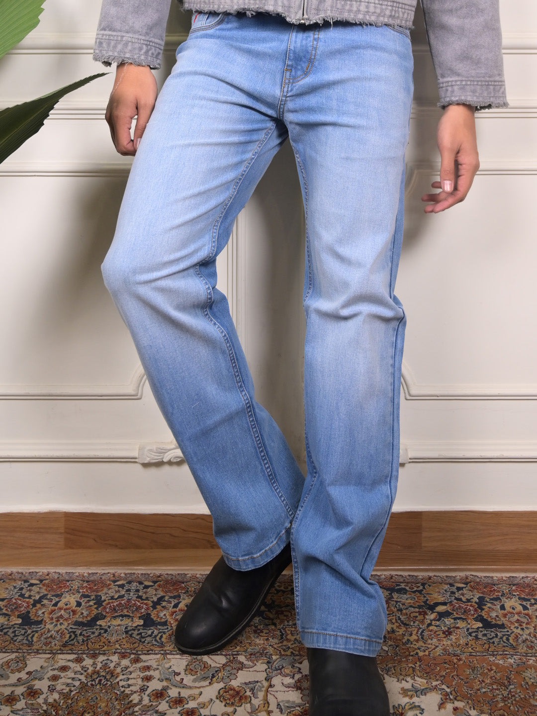 Straight Fit -  Ice Blue