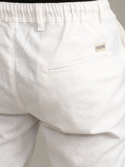 Linen Pajama - White