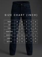 Stylin Pr Straight Fit Classic Indigo Mid Rise Faded Jeans