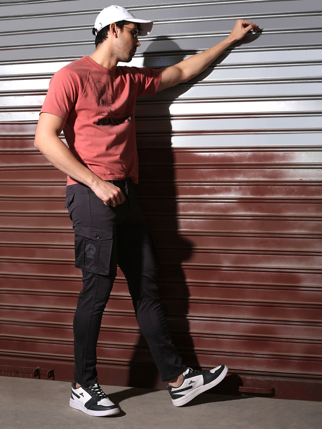 Summer Cool Stretchable Grey Cargo