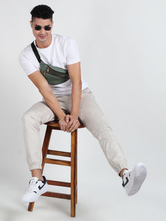 Summer Cool Beige Jogger