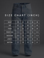 Baggy Fit Ice Blue High Rise Jeans